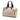 Brown Fendi Canvas Colorblock Chameleon Satchel