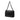 Black Dior Ultra Matte Calfskin JAdior Chain Flap Shoulder Bag