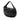 Black LOEWE Leather Padlock Calle Hobo