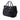 Black Prada Tessuto Gaufre Tote