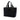 Black Chanel Old Travel Line Nylon Tote