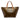 Brown Louis Vuitton Monogram Vernis Bellevue PM Handbag