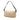 Beige Fendi Zucca Canvas Baguette Shoulder Bag