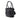 Black Burberry Grainy Calfskin Satchel