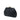 Black Chanel CC Quilted Lambskin Double Stitch Kiss Lock Clutch with Chain Crossbody Bag