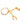 Gold Chanel CC Gold Plated Double Chain Loupe Magnifying Glass Pendant Necklace