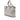 Silver Gucci Large GG Imprime Tote