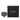 Black Chanel CC Resin Strass and Faux Pearl Coco Neige Pin Brooch