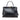 Black Fendi Medium Shiny Nappa Peekaboo Iconic Satchel - Designer Revival