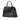 Black Fendi Medium Shiny Nappa Peekaboo Iconic Satchel - Designer Revival