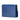 Blue Prada Saffiano Lux Monochrome Wallet on Chain Crossbody Bag - Designer Revival