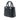 Black Dior Medium Calfskin Embroidered Flower Lady Dior Satchel
