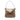 Brown Fendi Zucchino Crystal Double Flap Shoulder Bag