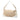 White Fendi Zucchino Canvas Chef Pocket Shoulder Bag