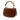 Brown Gucci Calfskin Bamboo Night Satchel