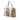 Beige Gucci Medium GG Canvas Bamboo Libeccio Tote