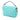Blue Fendi Mini Zucca Embossed Leather Baguette Satchel