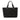 Black Chanel Old Travel Line Nylon Tote