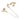 Gold Chanel CC Gold Plated Rhinestone Assymetrical Ear Cuff Earrings