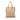 Tan Fendi Zucchino Canvas Tote