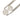 Silver Chanel CC Brass Coin Chain Long Necklace