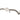 Silver Chanel CC Brass Coin Chain Long Necklace