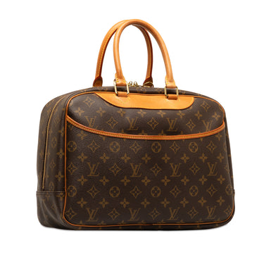 Brown Louis Vuitton Monogram Deauville Handbag - Designer Revival