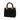 Black Dior Medium Suede Cannage Lady Dior Satchel