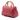 Red Gucci Medium Calfskin Bamboo Shopper Boston Bag Satchel