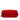 Red Prada Tessuto Cosmetic Pouch