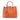 Orange Prada Medium Saffiano Cuir Double Satchel