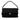 Black Chanel Medium CC Quilted Jersey Double Sided Flap Handbag