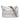 Silver Chanel Medium Metallic Aged Calfskin Gabrielle Crossbody