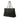 Black Louis Vuitton Leather Lockme Shopper Tote
