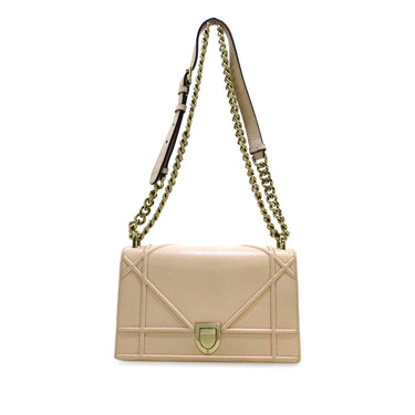 Brown Dior Small Diorama Flap Crossbody Bag