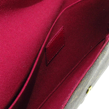 Brown Louis Vuitton Monogram Pochette Felicie Crossbody Bag - Designer Revival