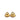 Gold Chanel Gold Plated Triangle Clip On Earrings