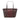 Brown Fendi Small Perforated Zucca Spalmati Roll Tote