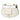White Fendi Nano Leather C mon Crossbody