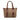 Brown Fendi Zucchino Canvas Tote - Designer Revival