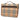 Beige Burberry Haymarket Check Canvas Business Bag