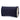 Blue Saint Laurent Large Fringe Linen Monogram Belle De Jour Clutch