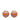 Orange Hermès Enamel Stripe Cloisonne Clip On Earrings
