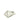 White LOEWE Calfskin Wedge Bow Triangular Clutch