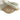 White LOEWE Calfskin Wedge Bow Triangular Clutch