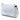 Silver Saint Laurent Toy Metallic Crackled Calfskin Monogram West Hollywood Crossbody