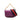 Purple Gucci Mini Calfskin Horsebit 1955 Web Satchel