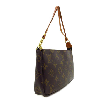 Brown Louis Vuitton Monogram Pochette Accessoires Shoulder Bag - Designer Revival