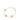 Gold Chanel CC Gold Plated Strass Charm Bracelet