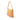 Orange Burberry Leather Shoulder Bag